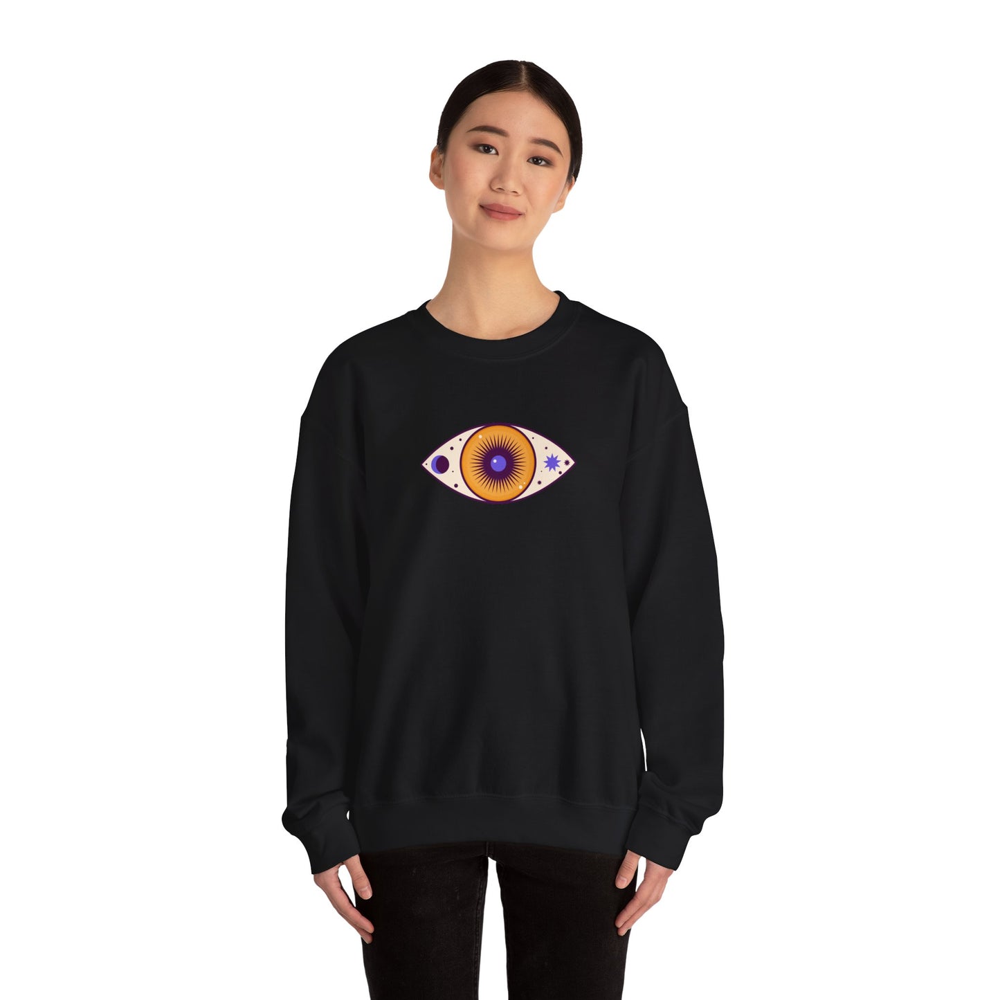 Yellow Evil Eye Sweatshirt