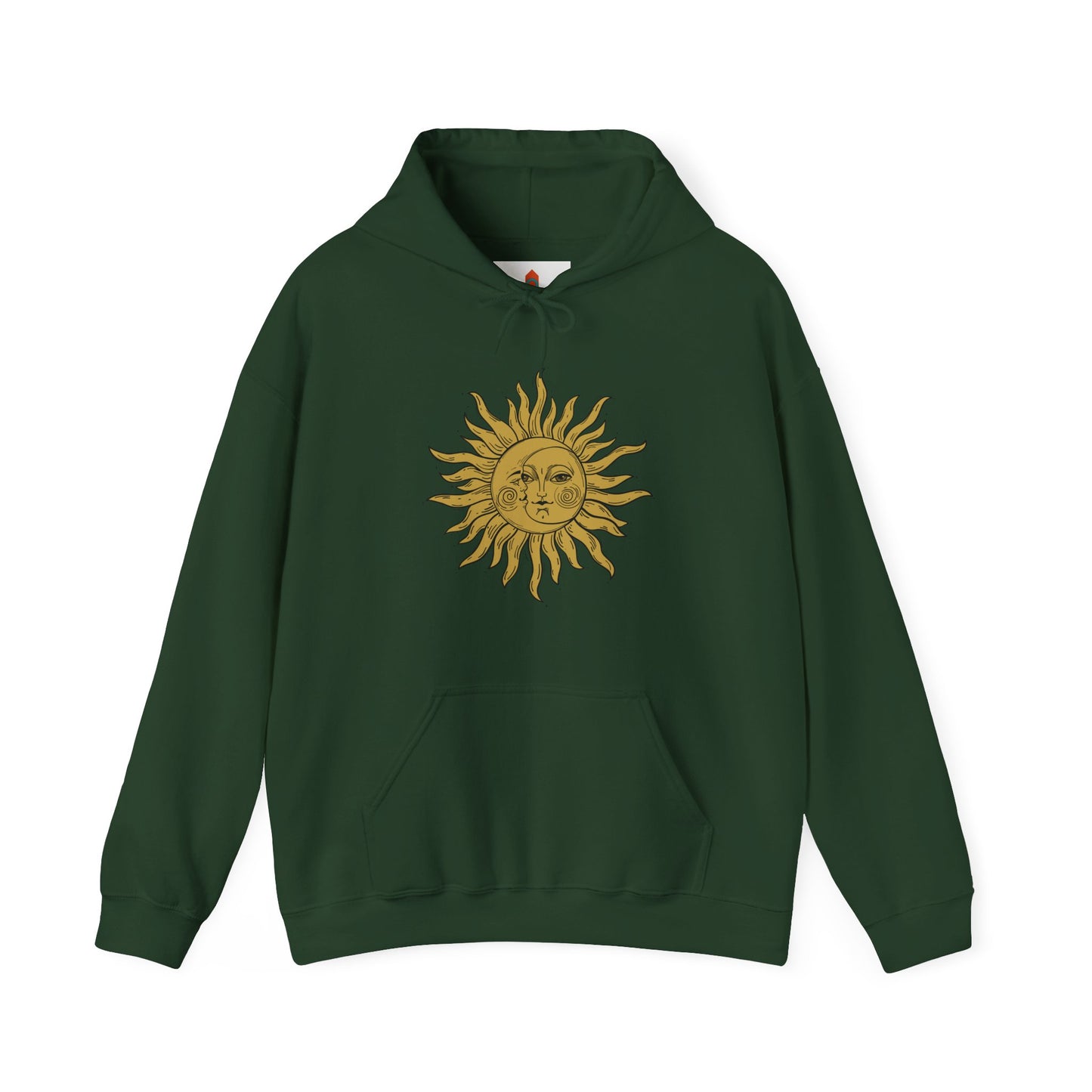 Sun and Moon Design Hoodie