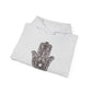 Beautiful Hamsa Hand with Star Hoodie