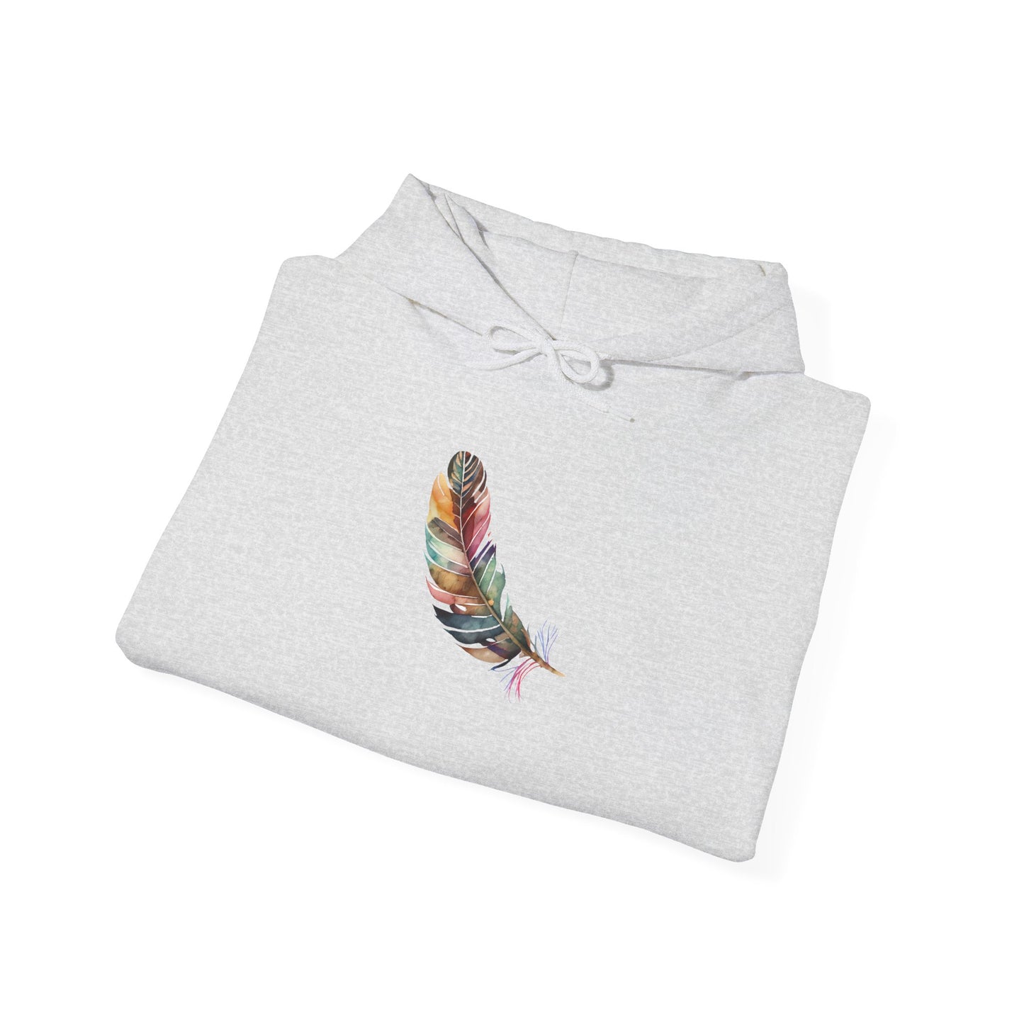 Feather Drawing Hoodie