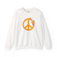 Peace Sign with Flowers Sweatshirt