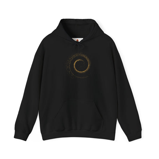 Spiral of Life in Sand Hoodie