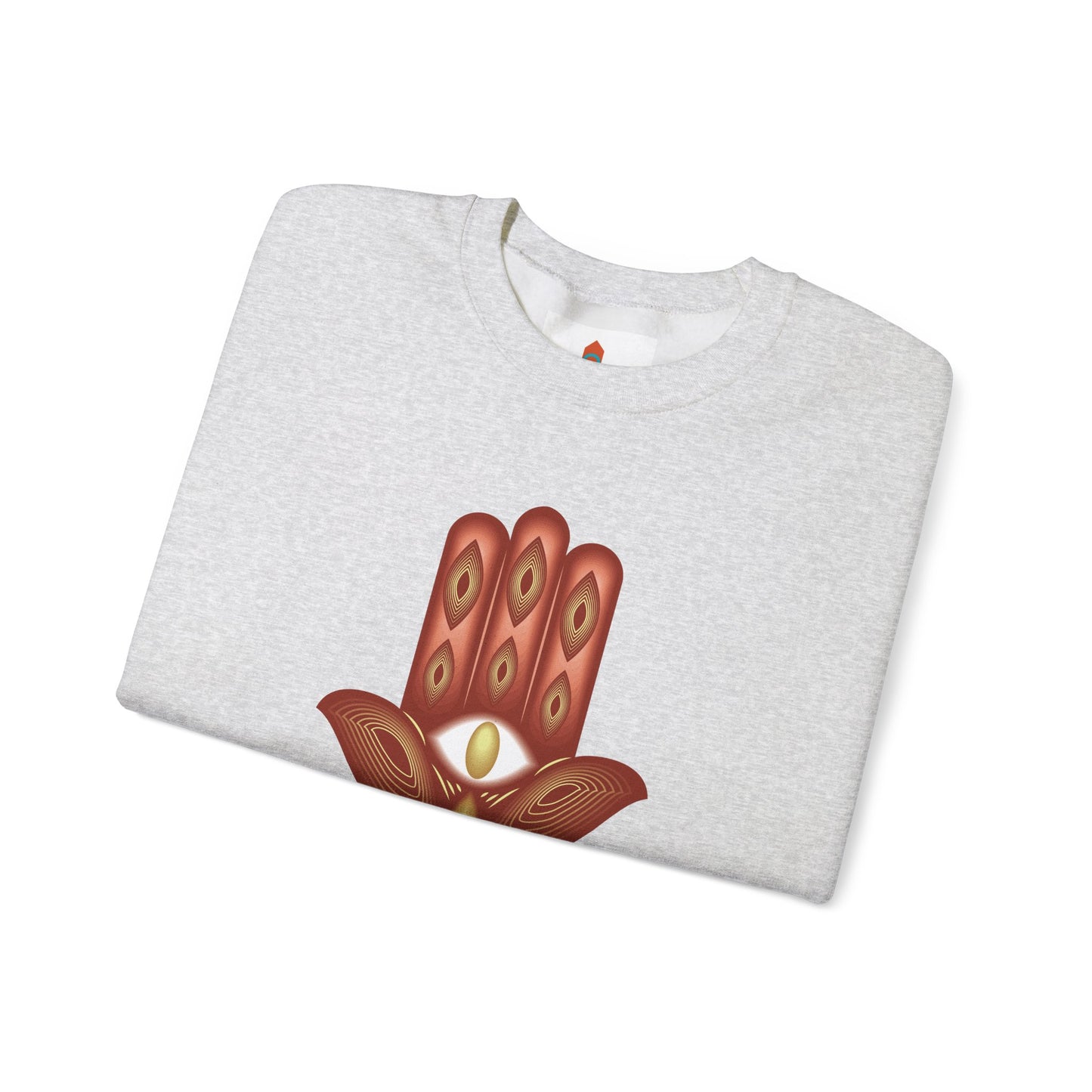 Colorful Hamsa Lotus Sweatshirt