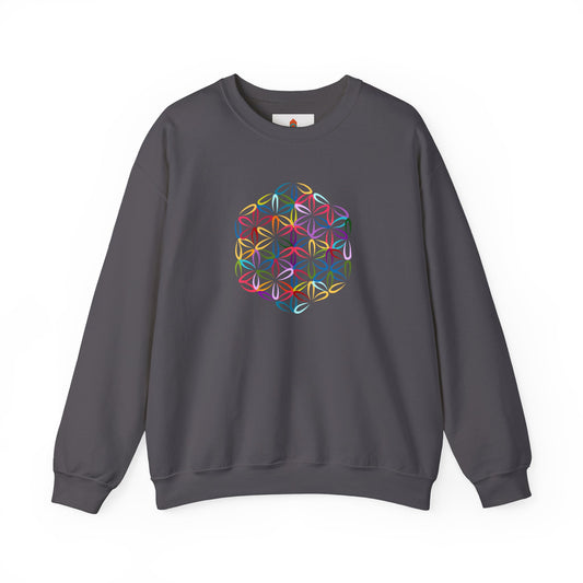 Multicolor Flower of Life Sweatshirt