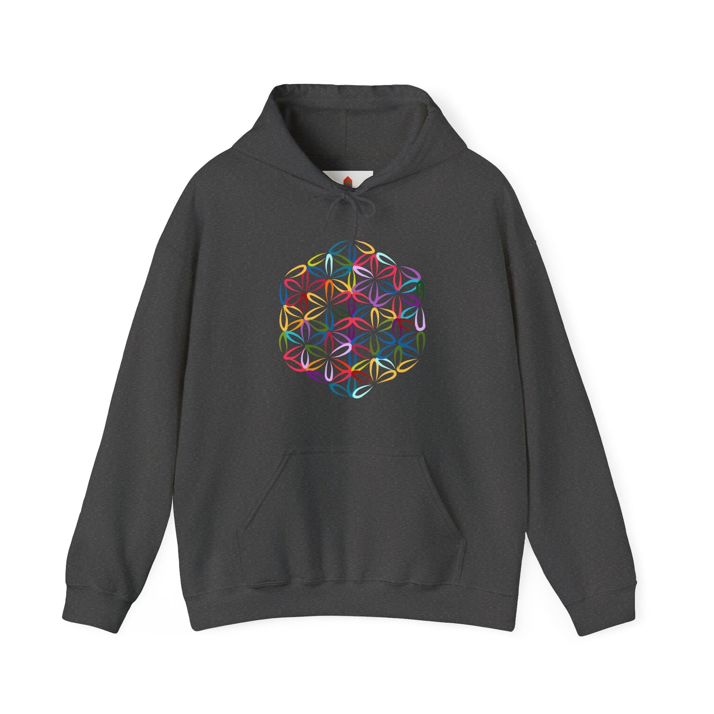 Multicolor Flower of Life Hoodie