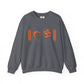 Om Written in Orange Sweatshirt
