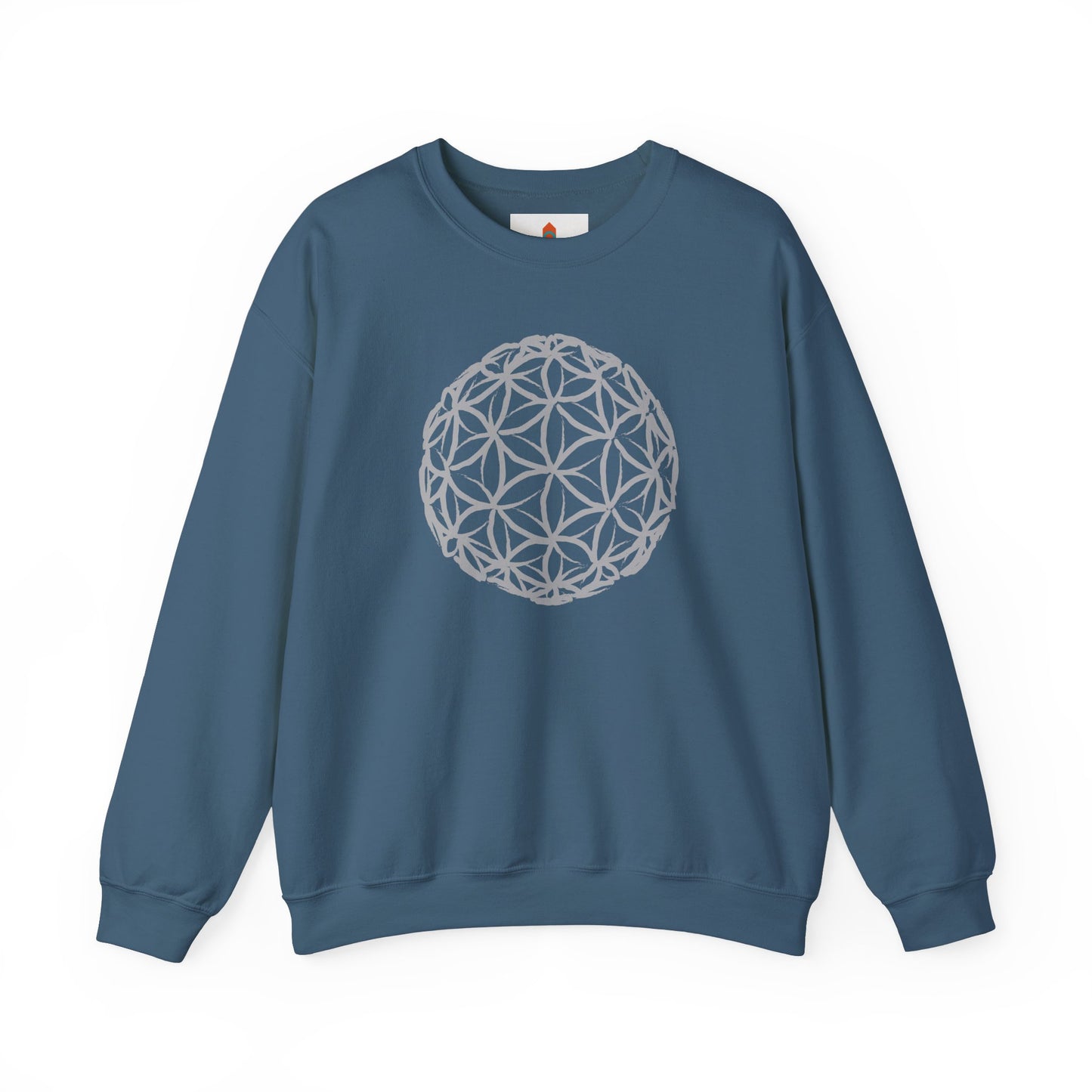 Silver Flower of Life Sweatshirt