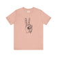 Peace Hand Sign Drawing T-shirt