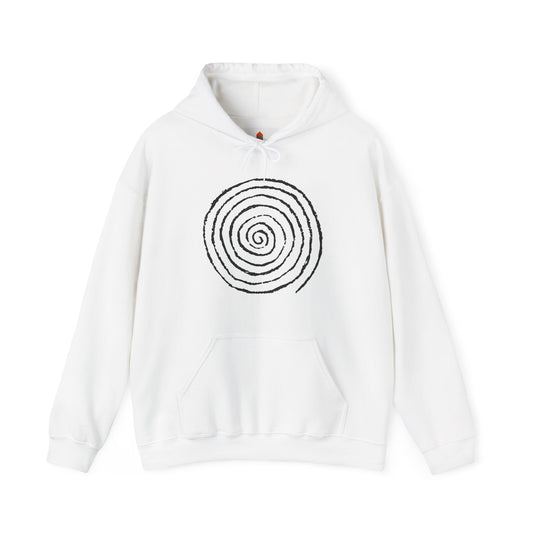 Spiral of Life Drawing Hoodie