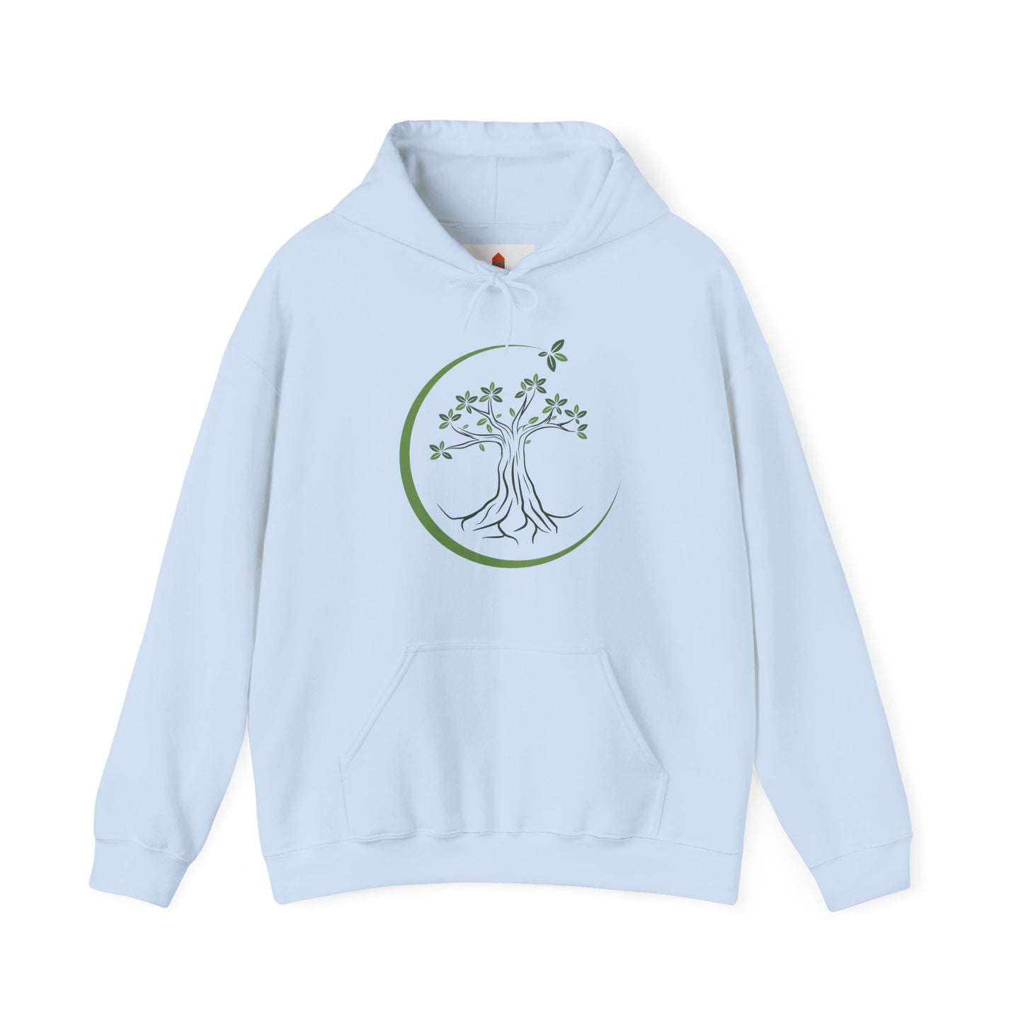 Green Tree of Life Design Hoodie