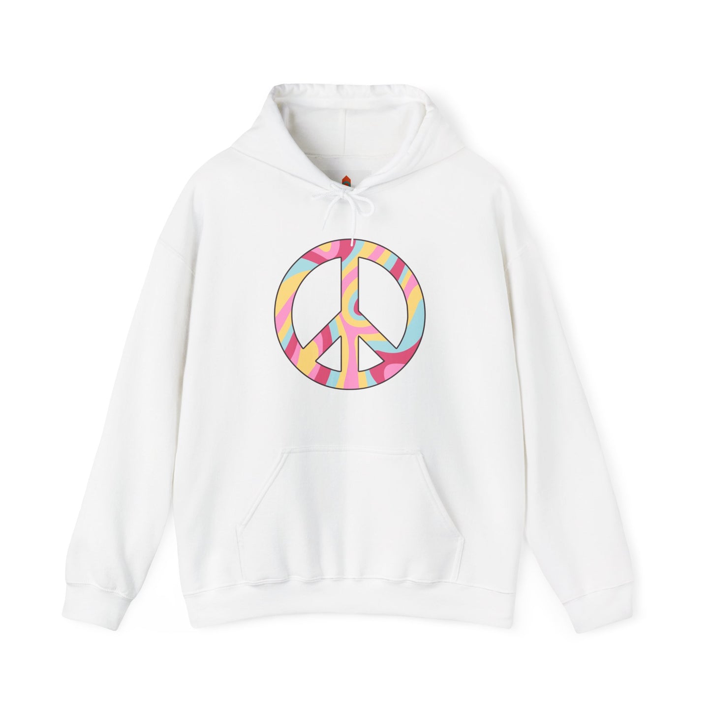 Hippie Peace Sign Hoodie