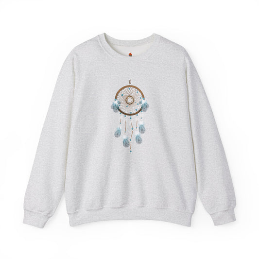 Blue and Brown Dream Catcher Sweatshirt