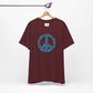 Peace Sign with Water Design T-shirt