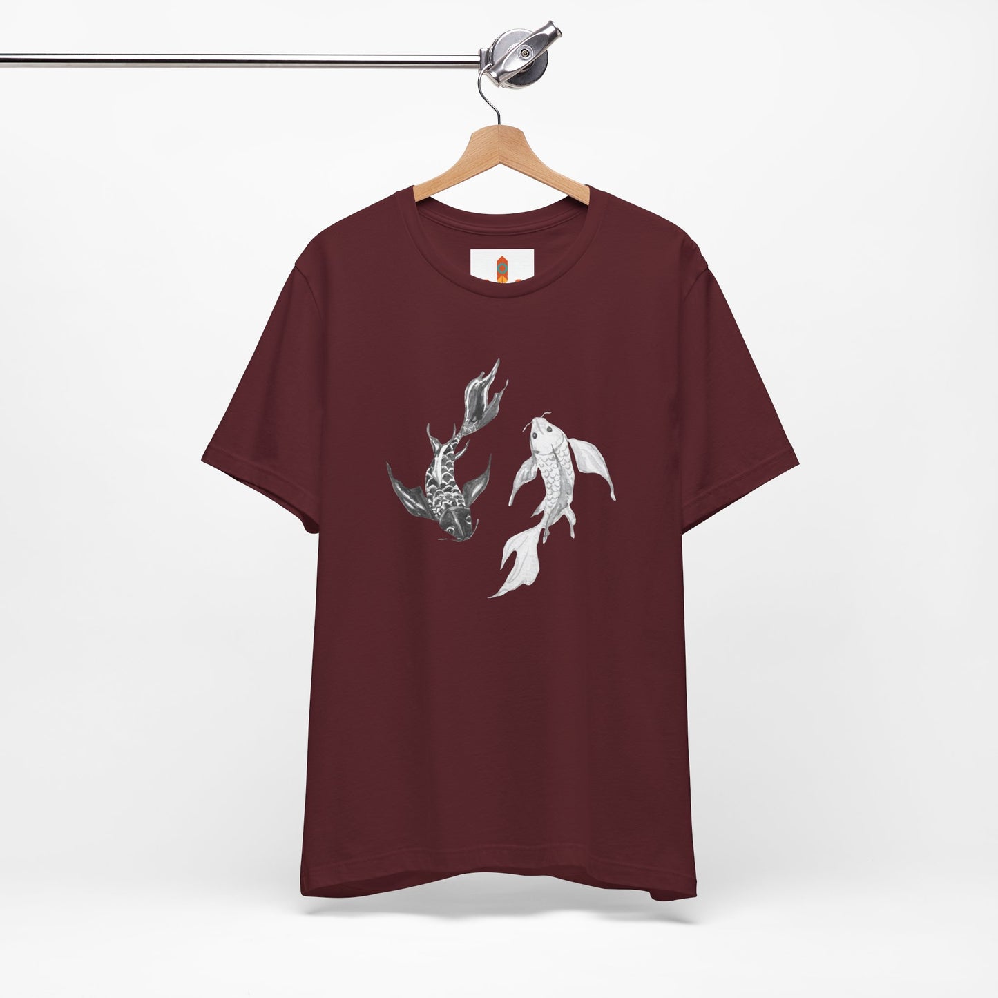 Koi Fish Yin and Yang T-shirt