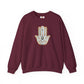 Silver Hamsa Hand Sweatshirt