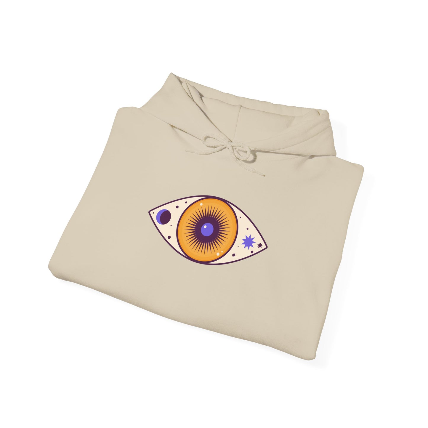 Yellow Evil Eye Hoodie