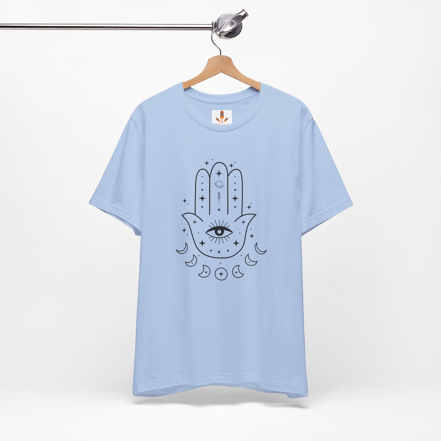 Hamsa Hand with Eye and Moon T-shirt