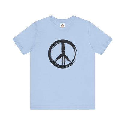 Brush Strokes Peace Sign T-shirt