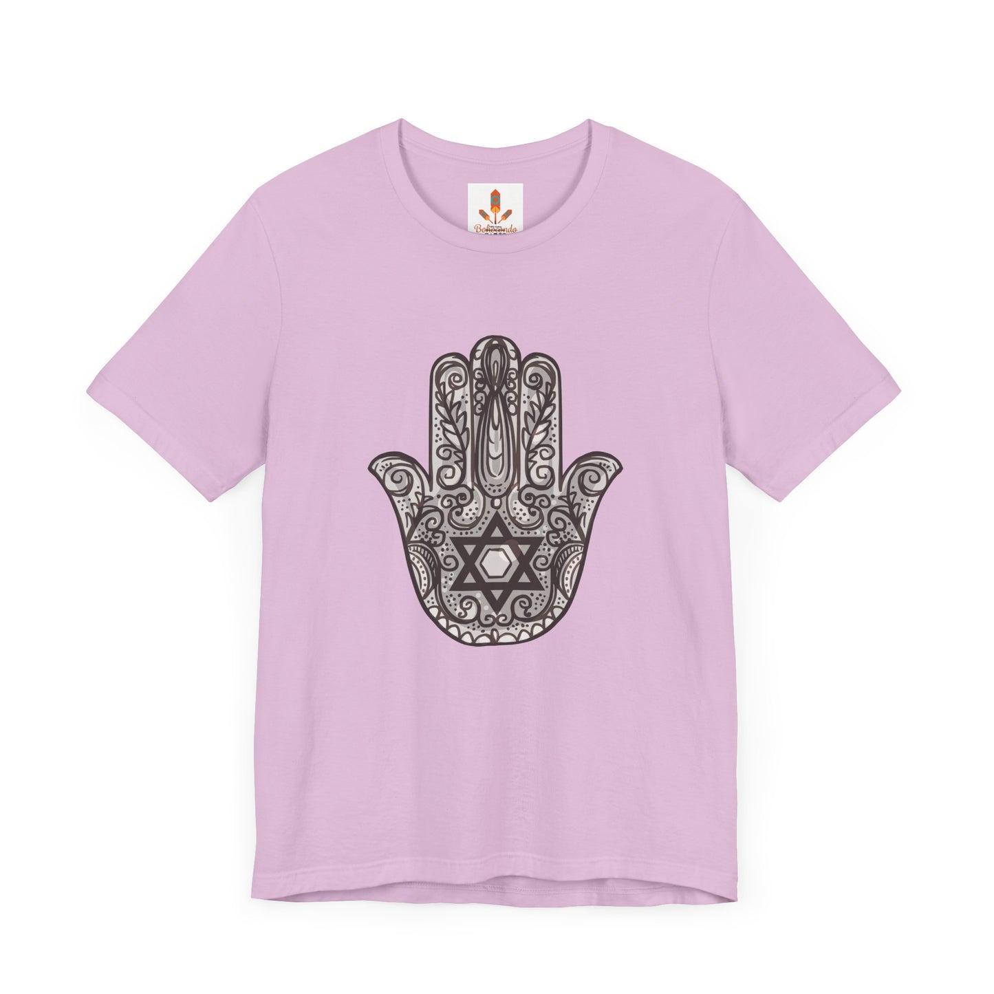 Beautiful Hamsa Hand with Star T-shirt