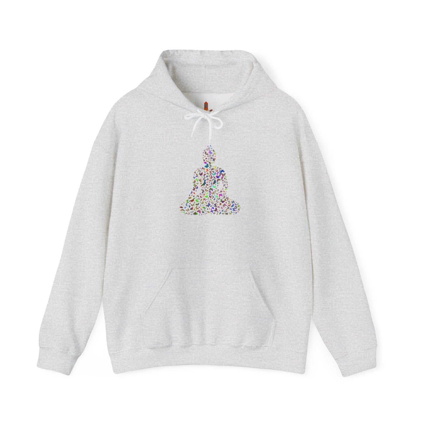 Colorful Buddha Design Hoodie