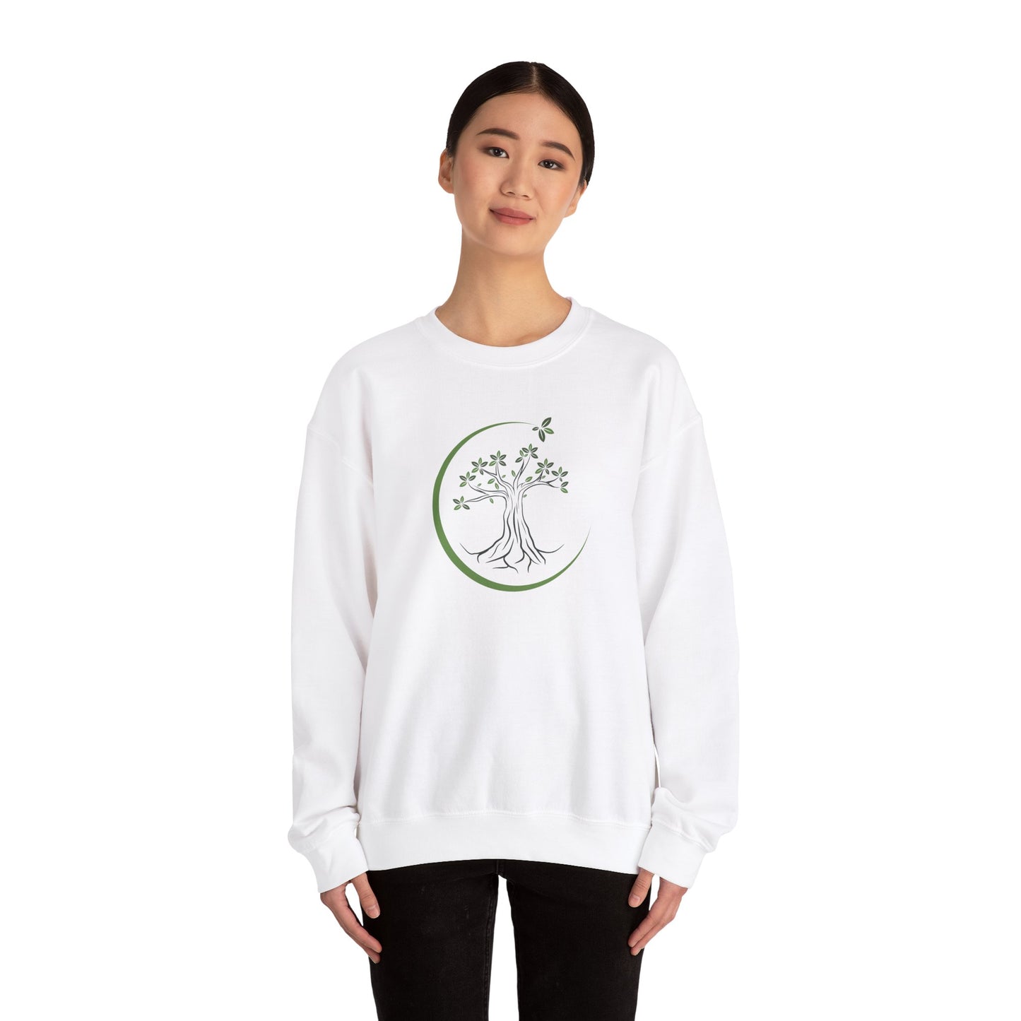 Green Tree of Life Design Sweatshirt