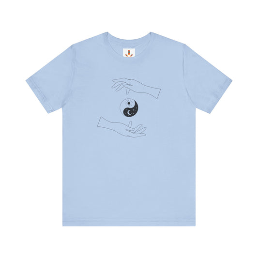 Yin Yang with Two Hands T-shirt