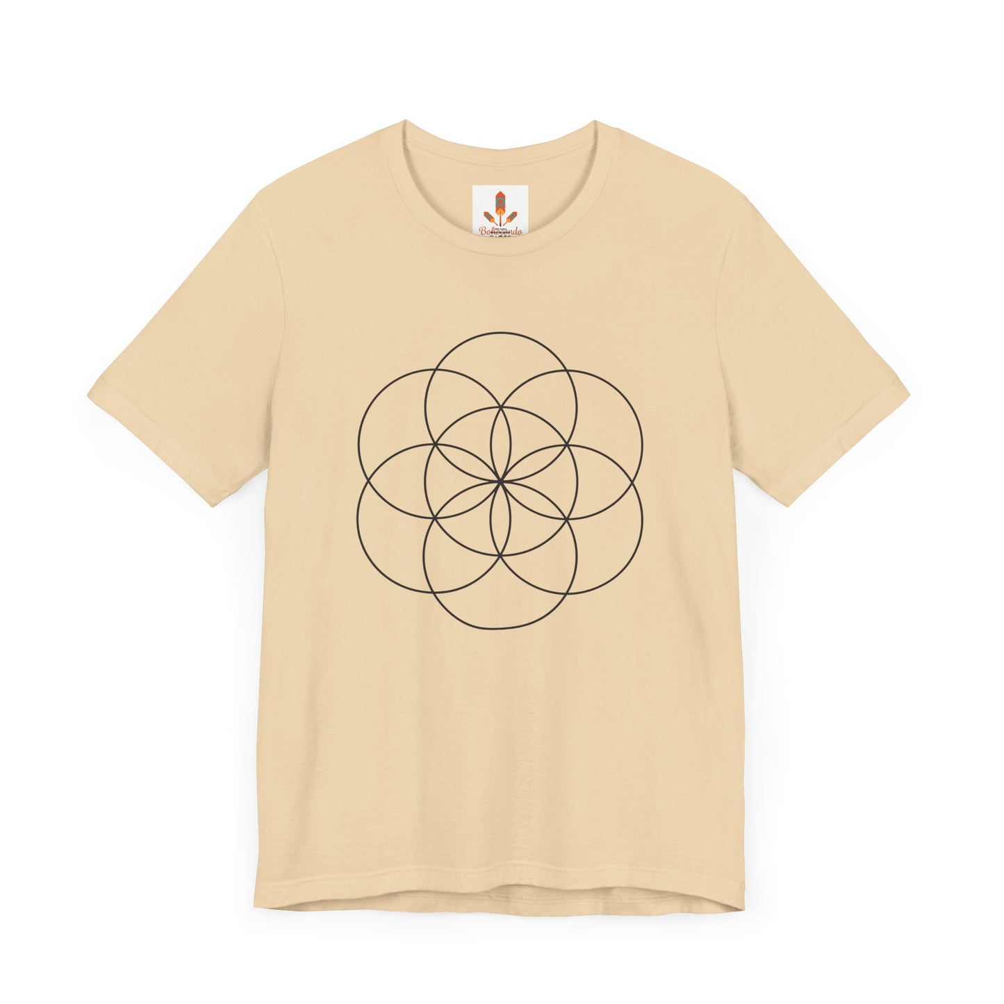 Minimalistic Flower of Life T-shirt