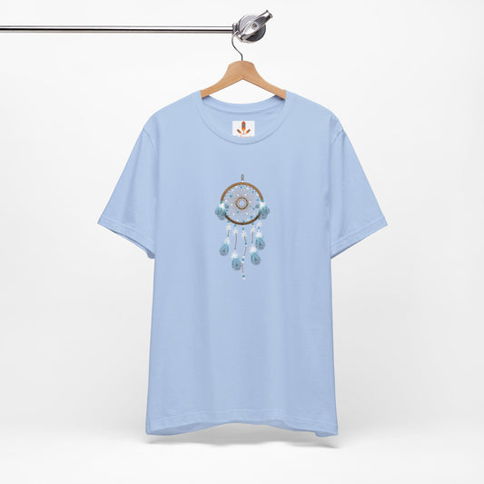 Blue and Brown Dream Catcher T-shirt