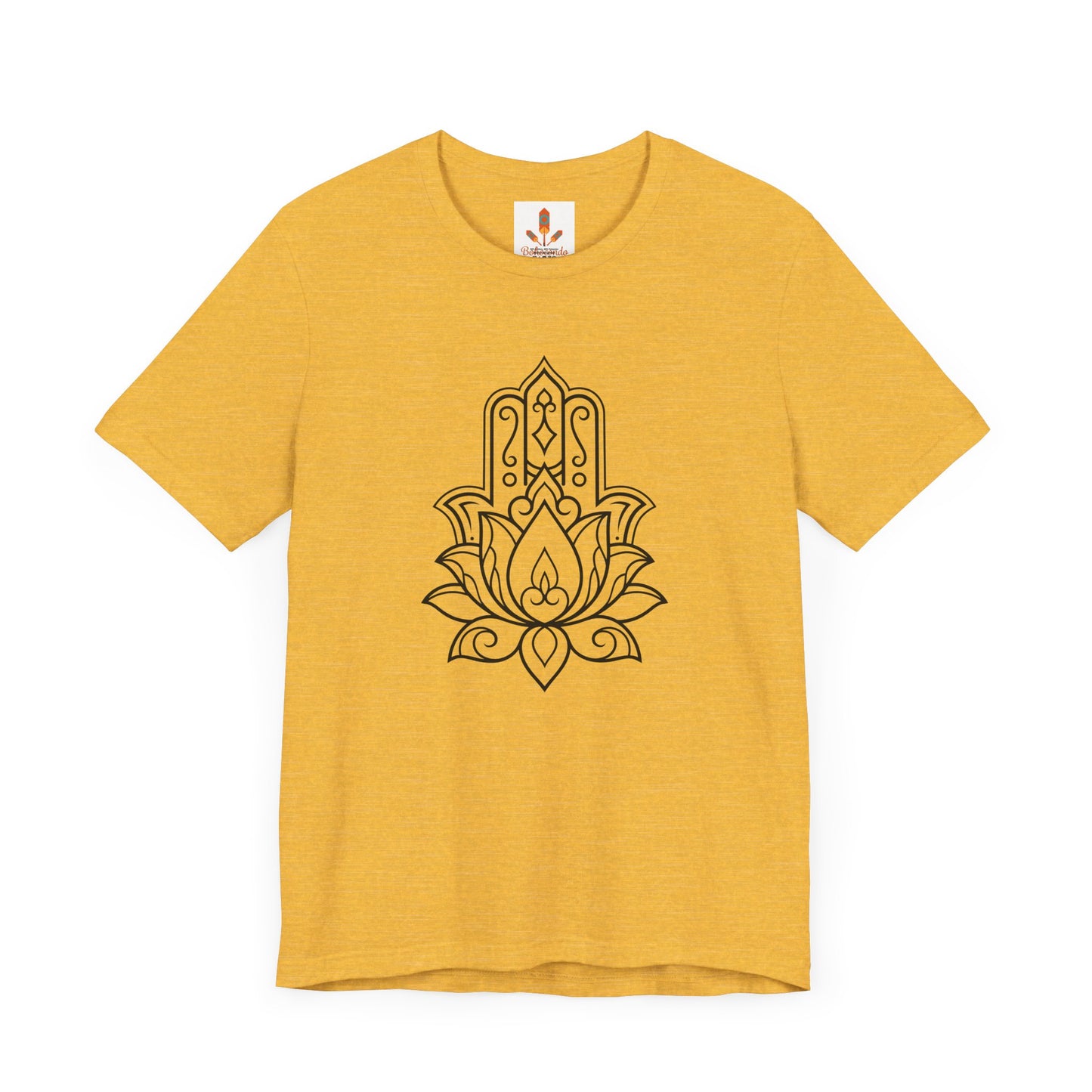 Hamsa Lotus Design T-shirt