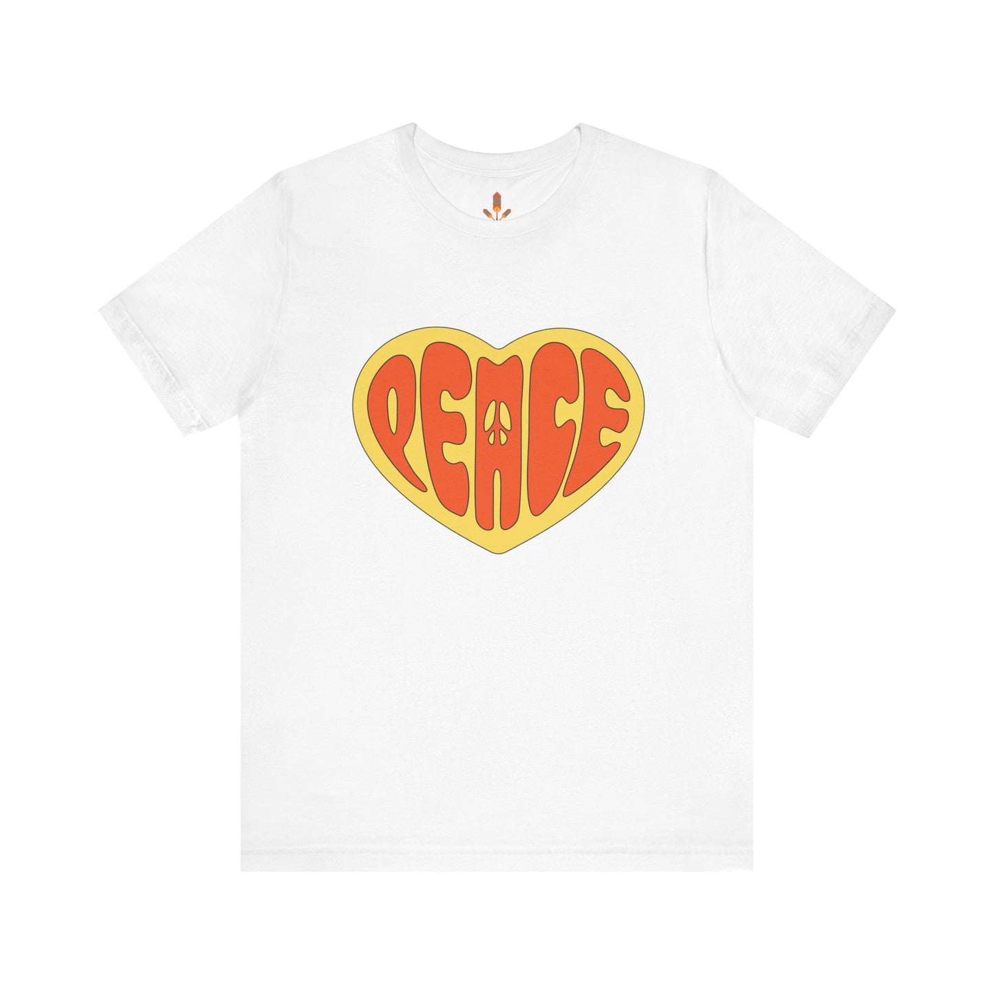 Peace in Heart Design T-shirt