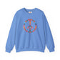 Peace Sign made of Flowers Sweatshirt
