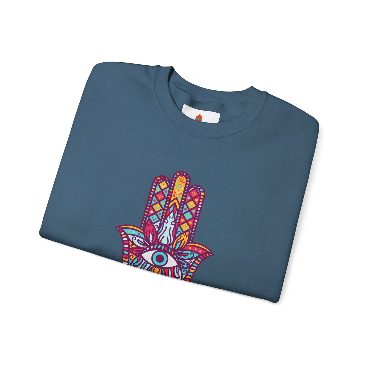 Colorful Fatima Hamsa Hand Sweatshirt