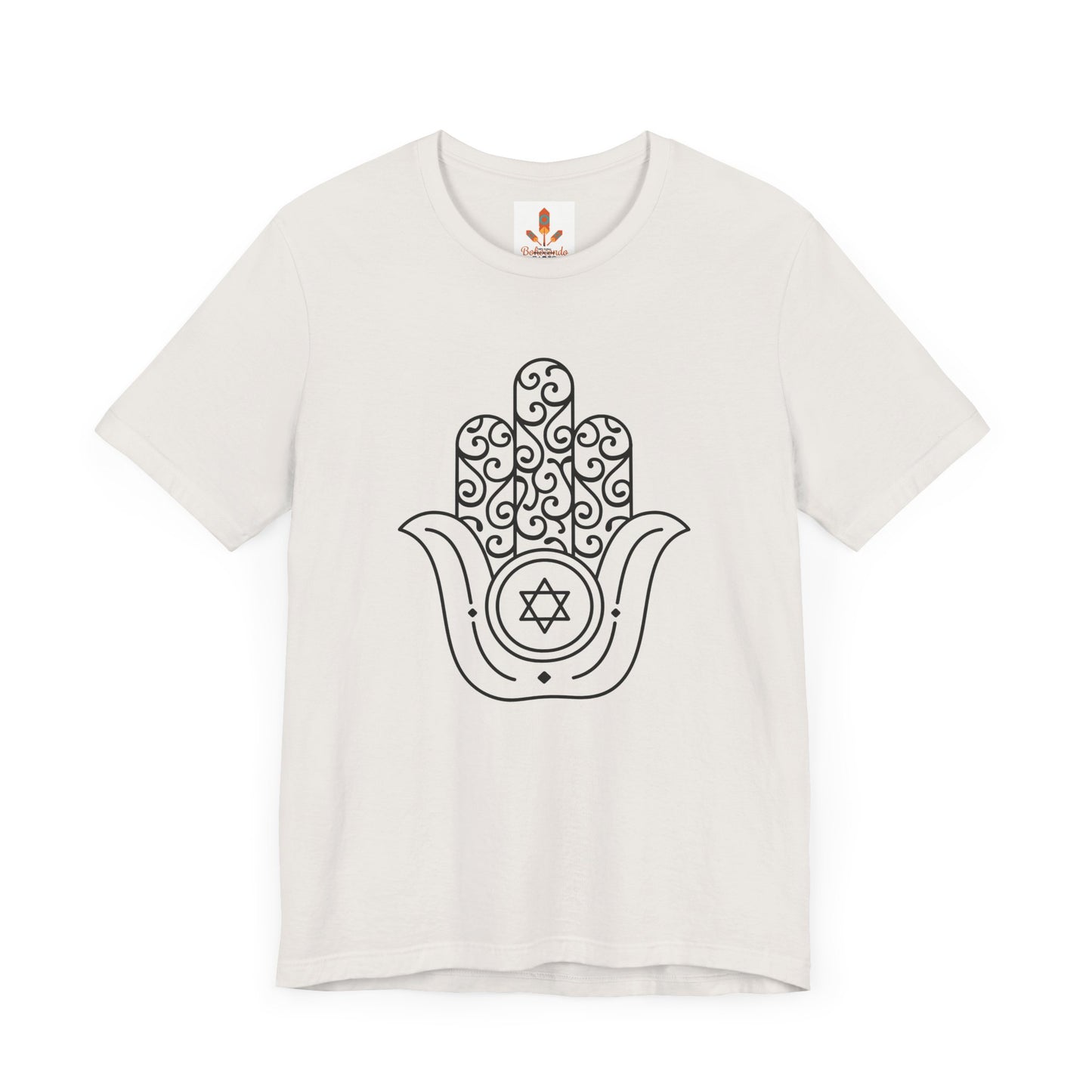 David Star in Hamsa Hand T-shirt