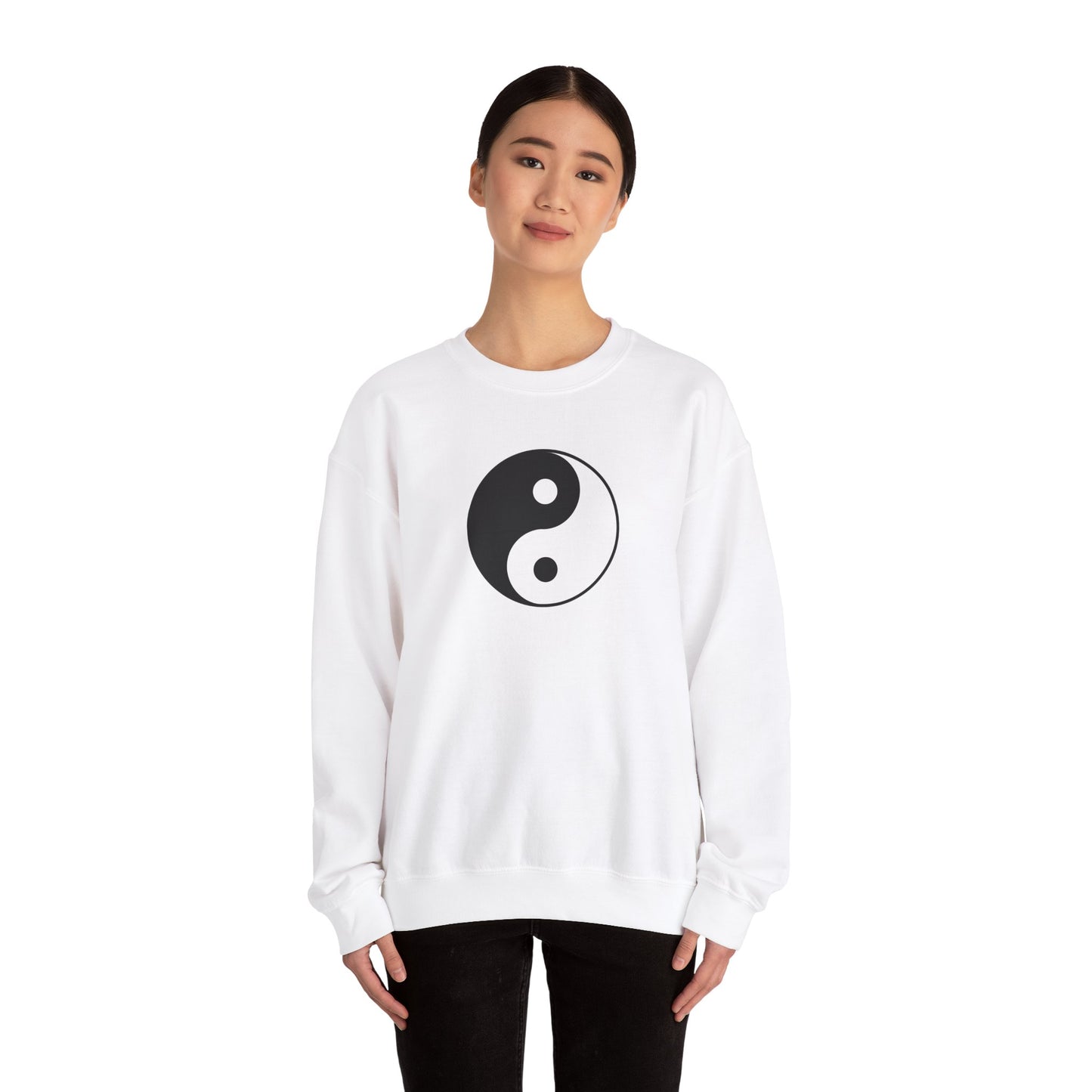 Black and White Yin Yang Sweatshirt