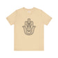Hamsa Hand with Lotus Design T-shirt