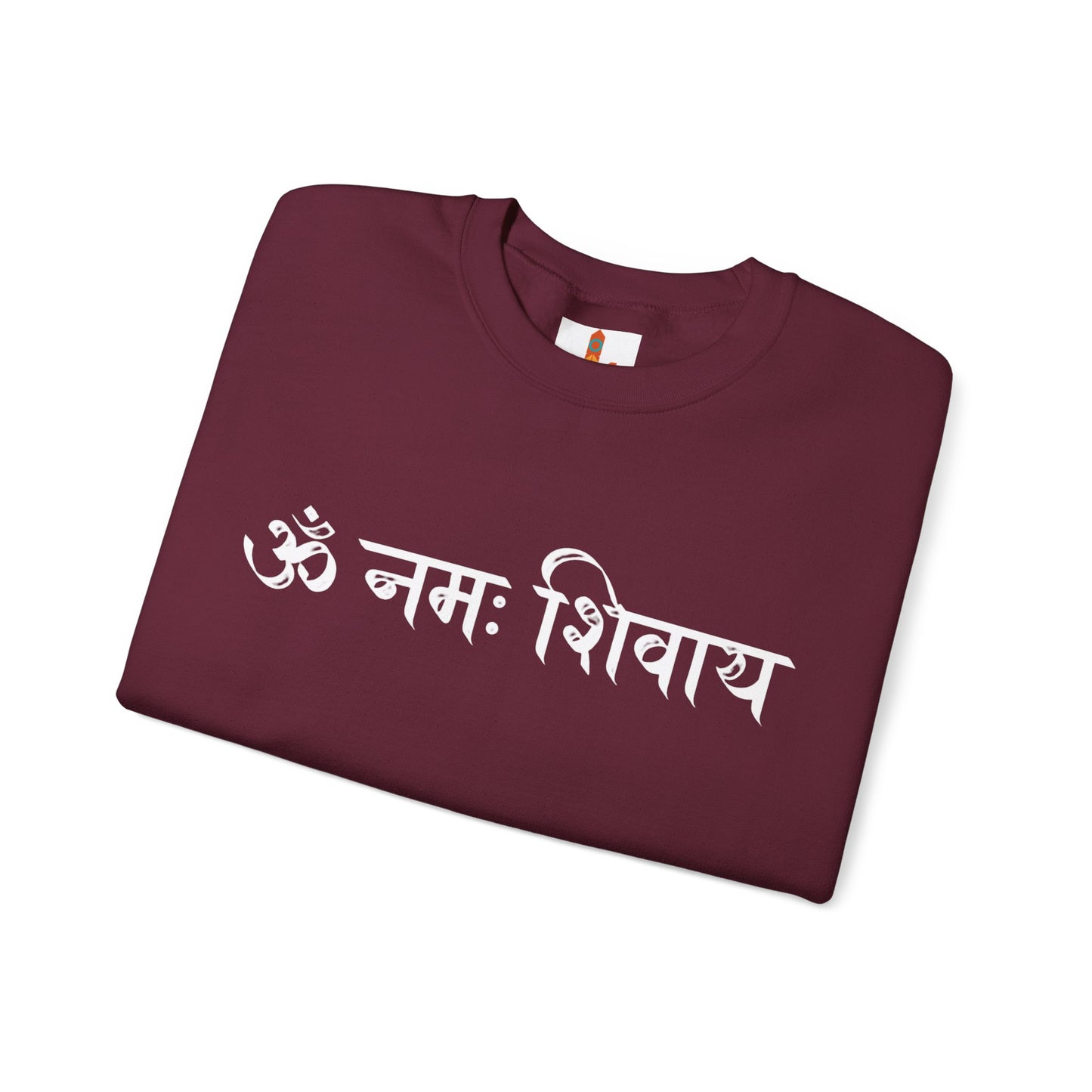 White Om Mani Padme Hum Sweatshirt