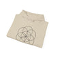 Minimalistic Flower of Life Hoodie