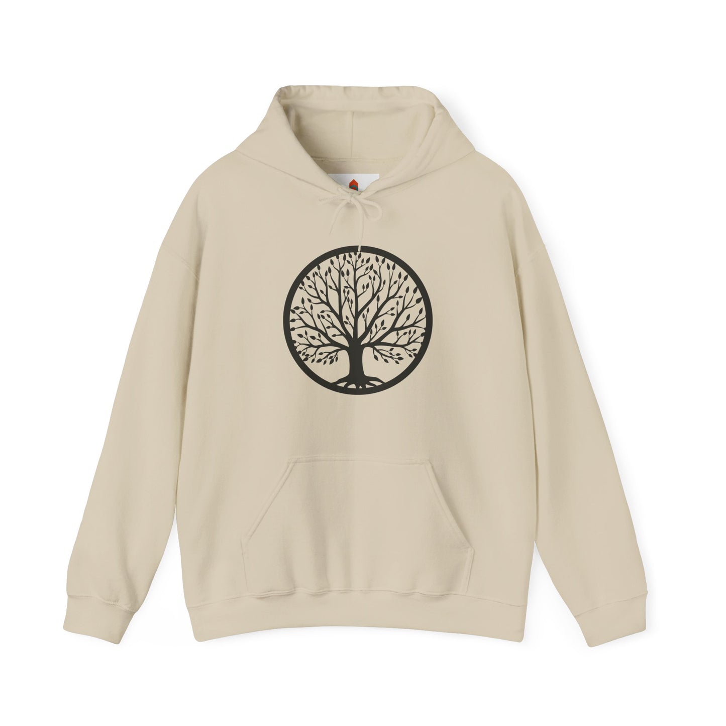 Tree of Life with Circle Design Hoodie