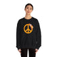 Peace Sign with Flowers Sweatshirt