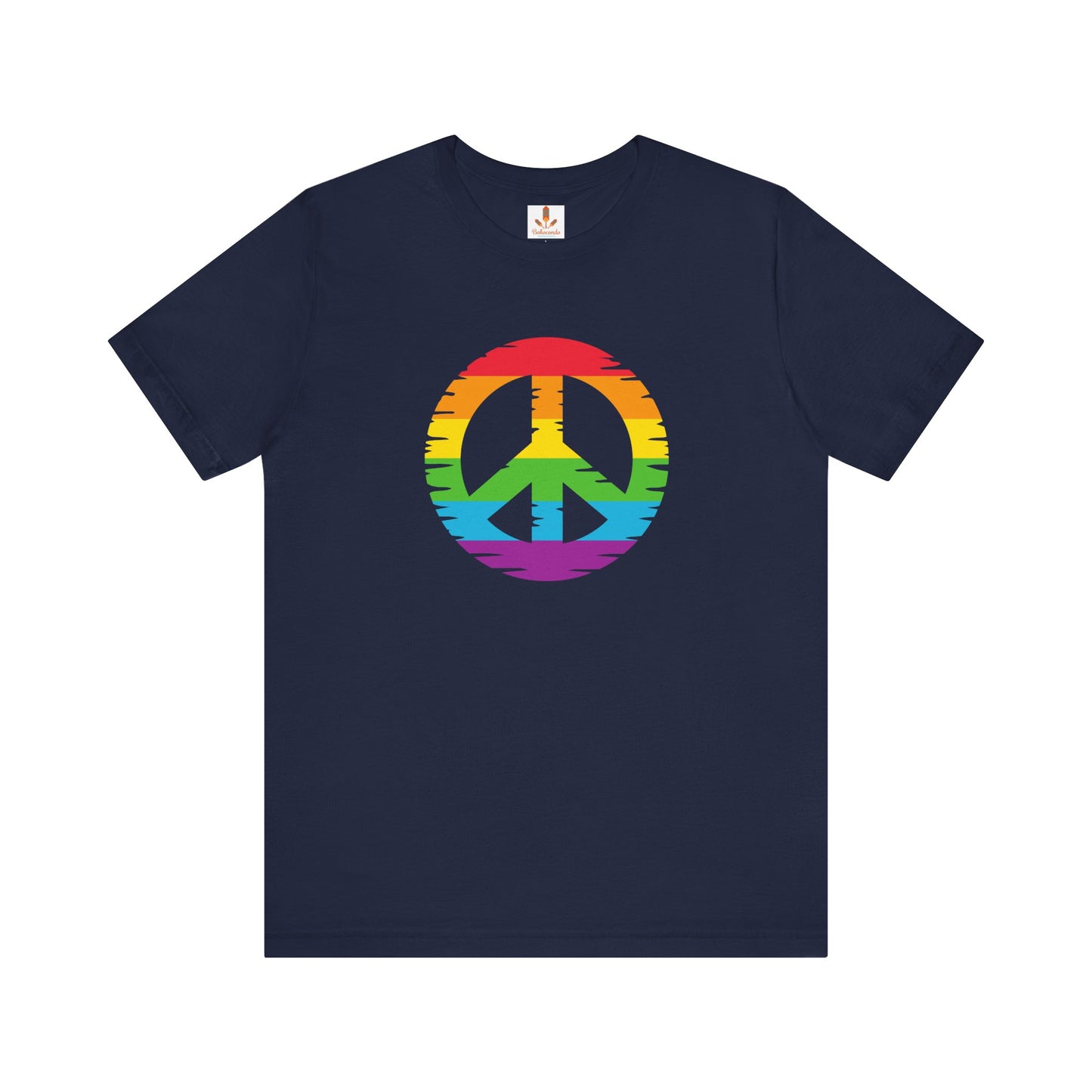 Rainbow Peace Sign T-shirt