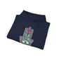 Colorful Hamsa Hand Hoodie