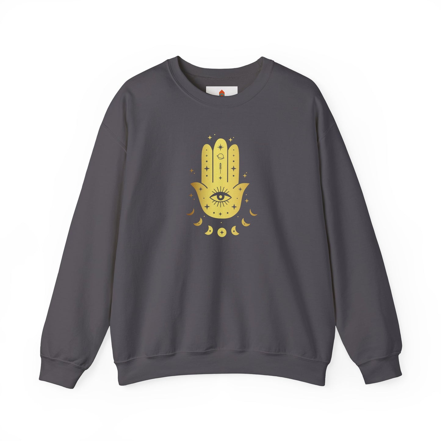 Golden Hamsa Hand with Eye Sweatshirt