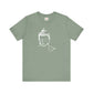White Buddha Design T-shirt