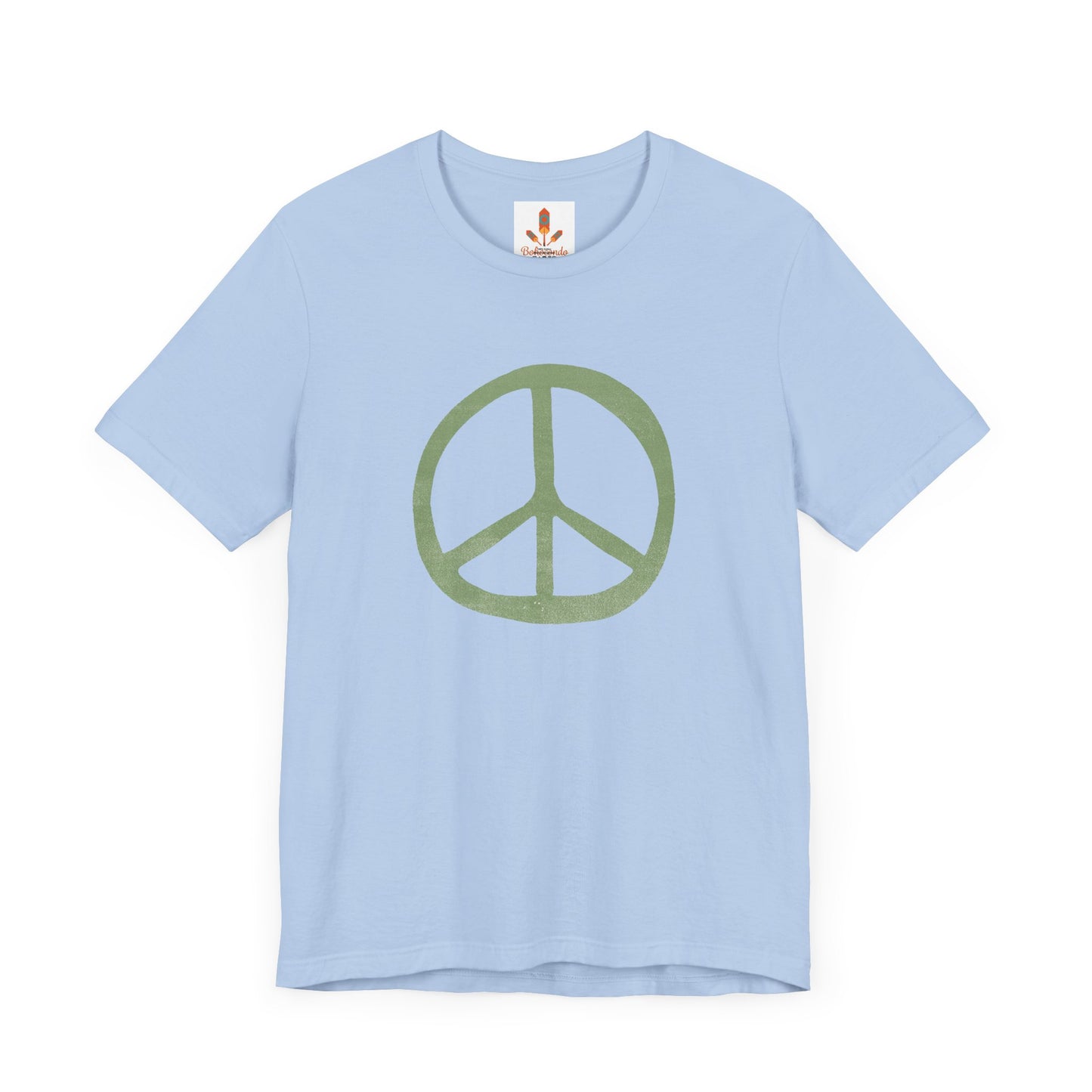 Green Peace Sign T-shirt