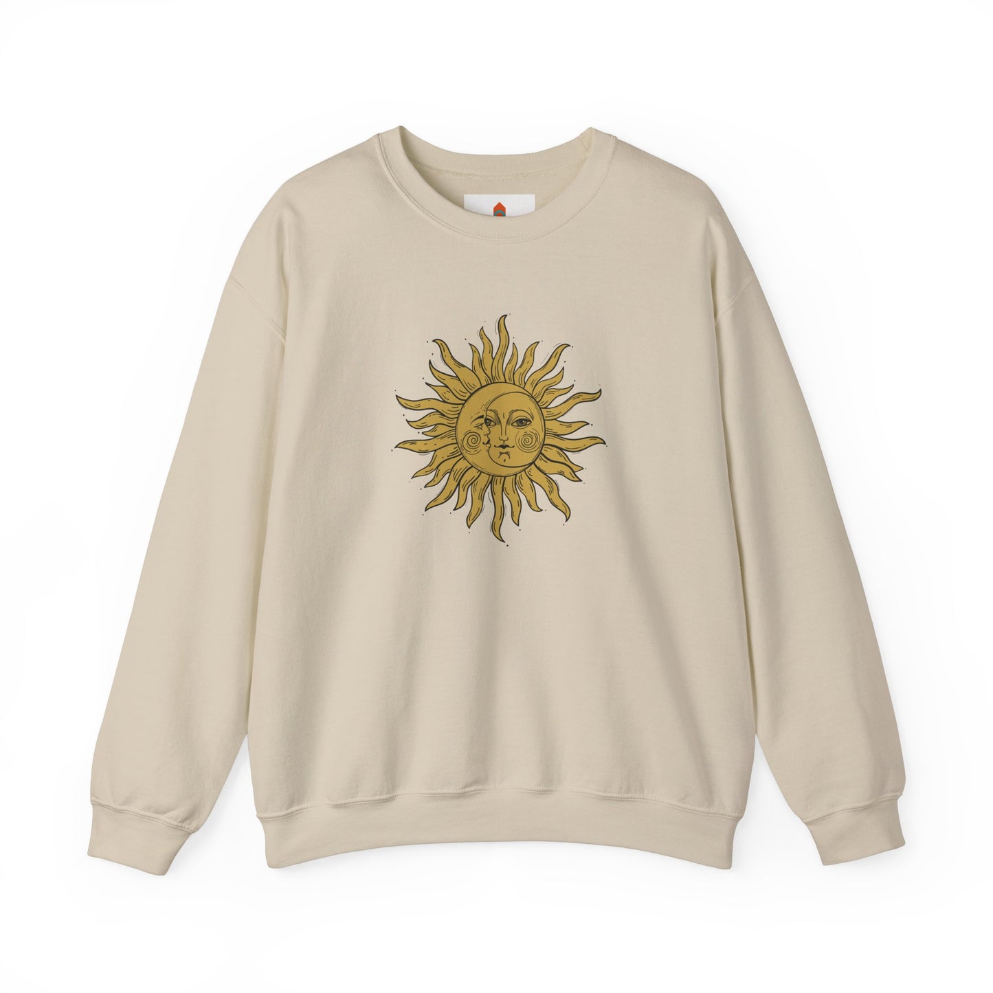 Sun and Moon Design Sweatshirt