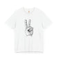 Peace Hand Sign Drawing T-shirt