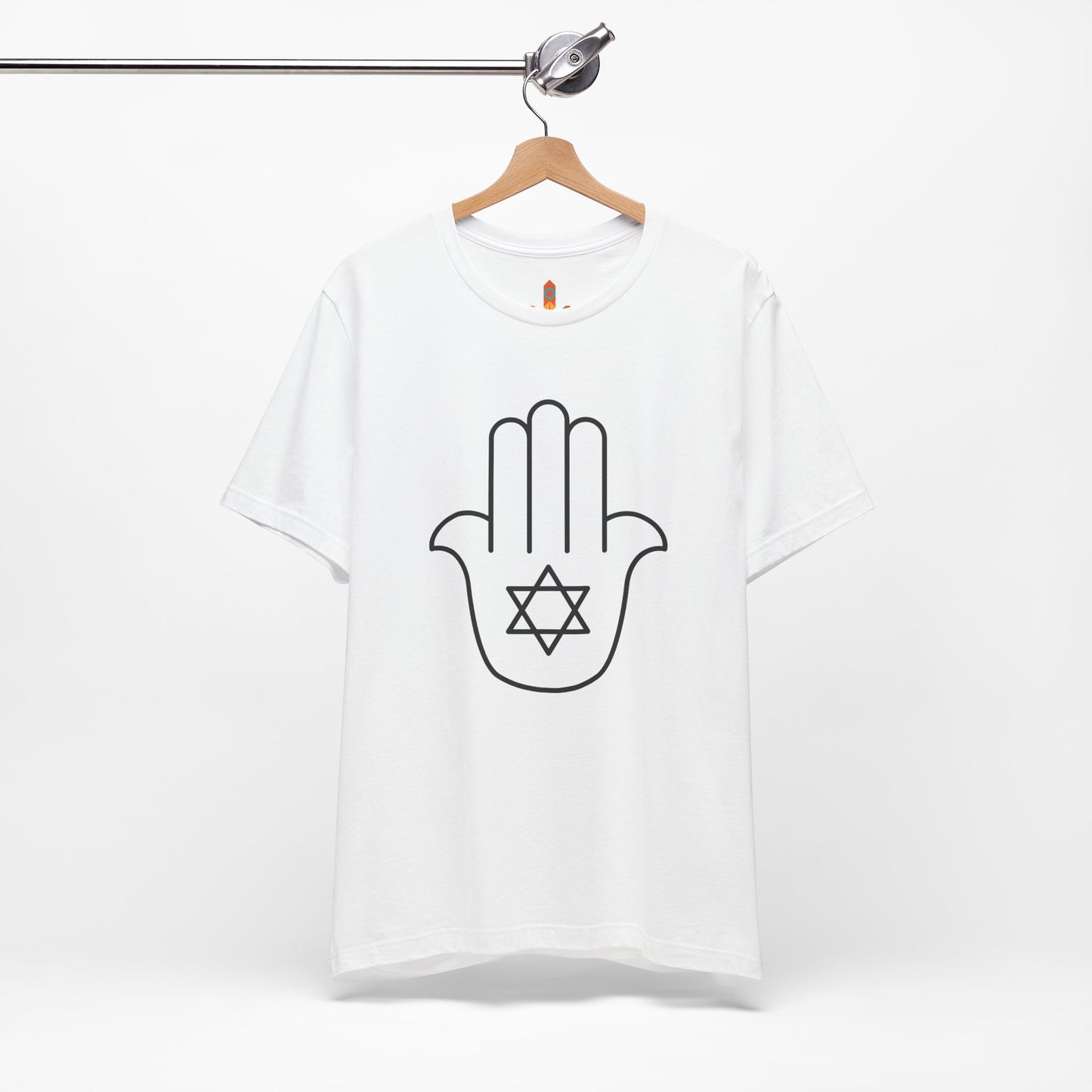 Simple Star of David in Hamsa Hand T-shirt