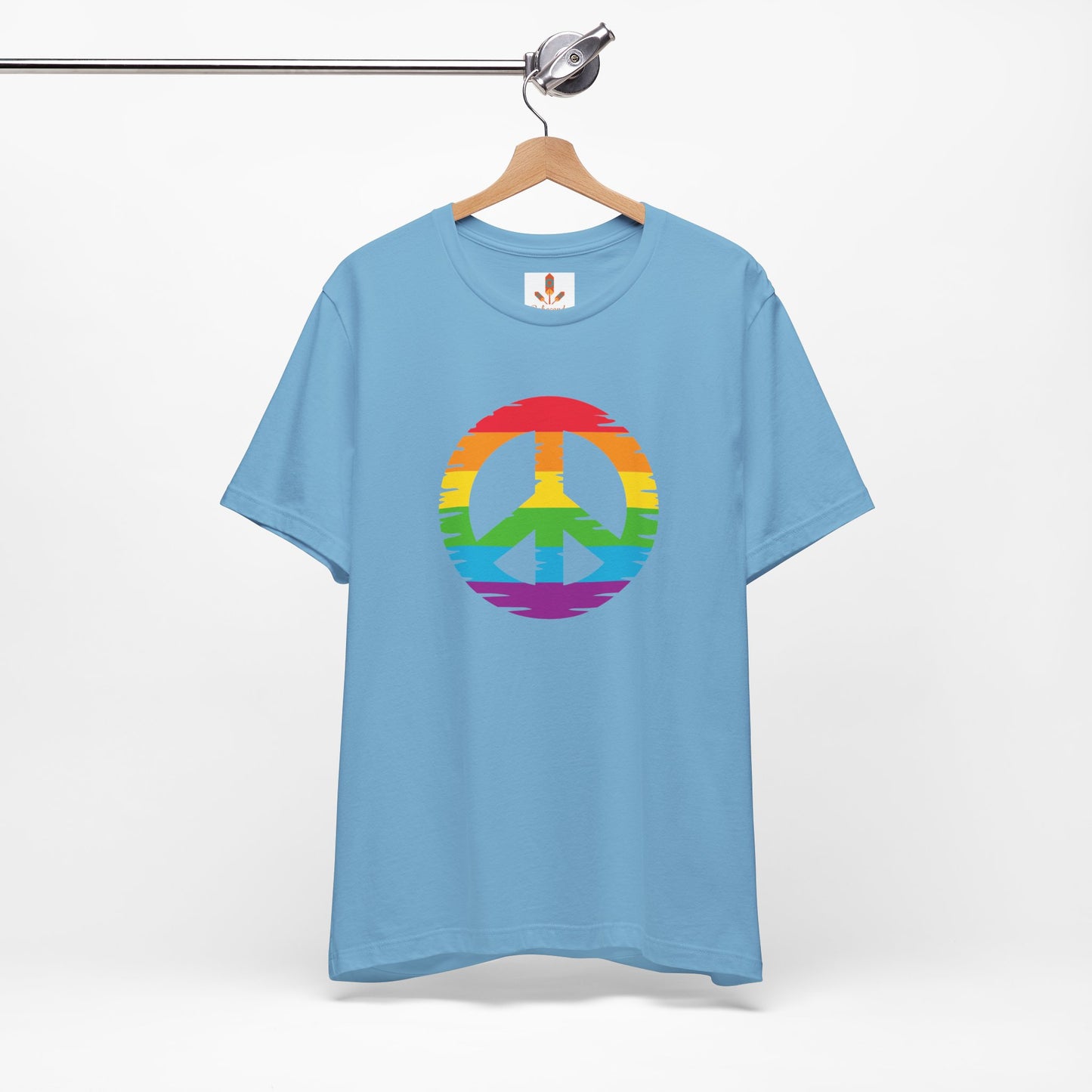 Rainbow Peace Sign T-shirt