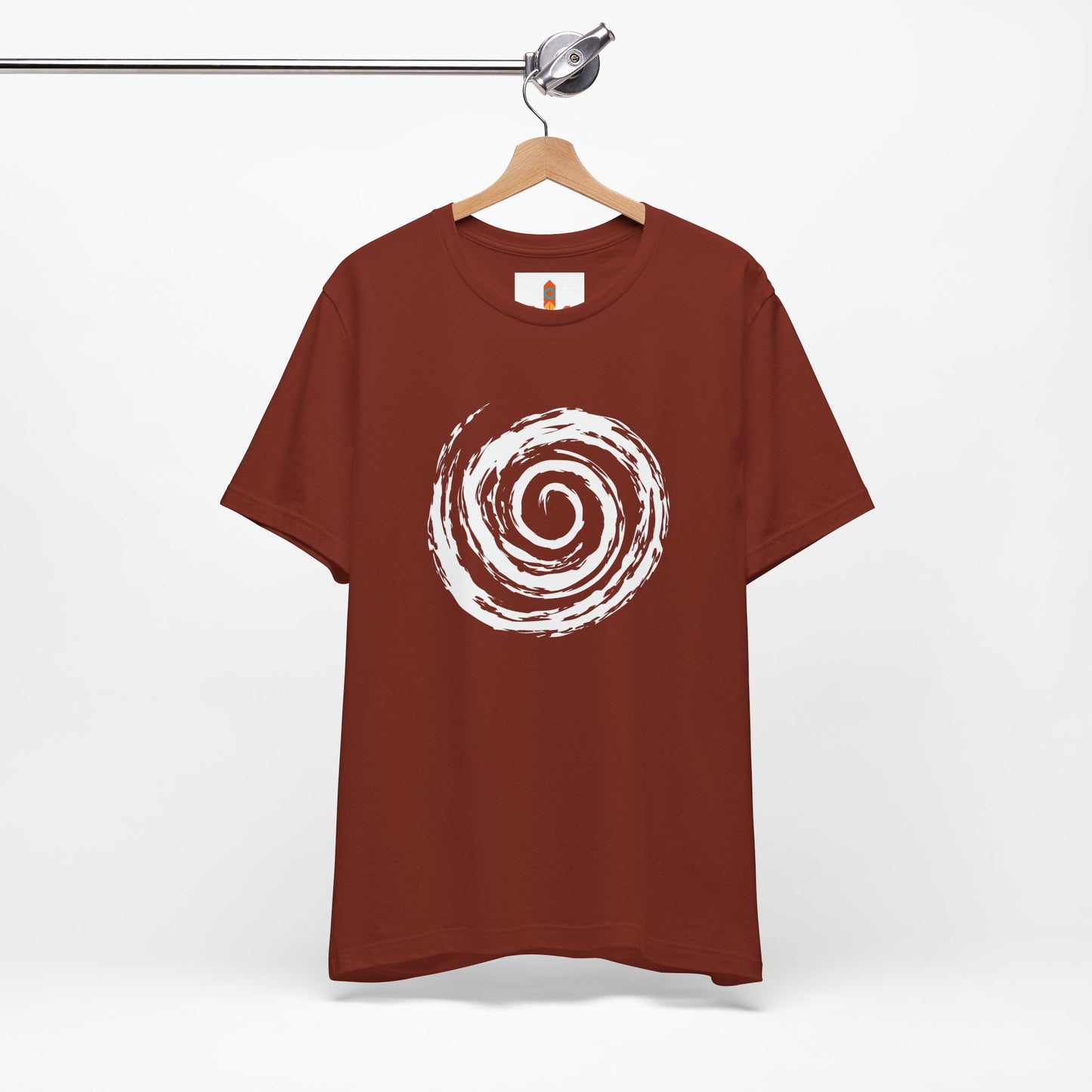 White Spiral of Life Art T-shirt