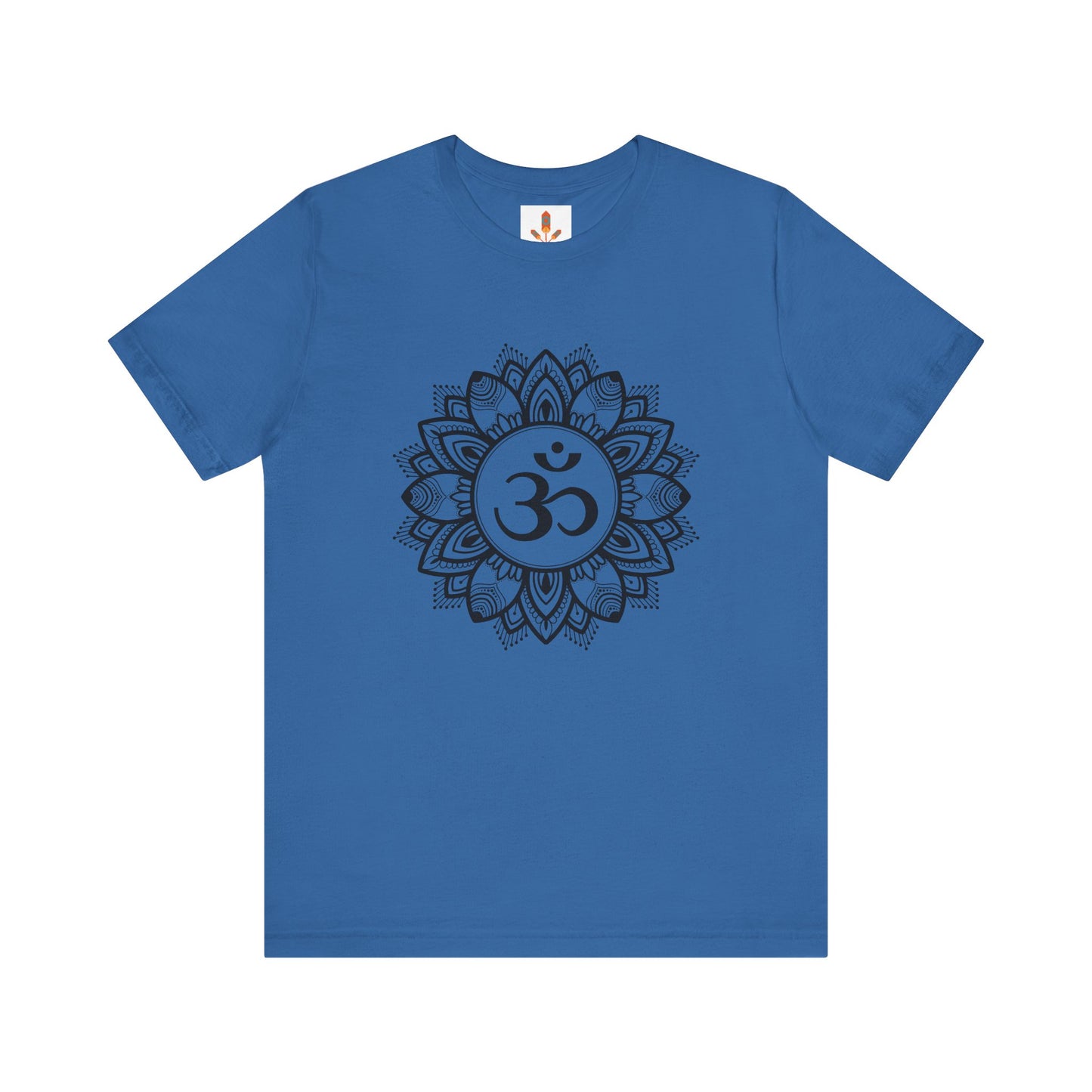 Om in Lotus Mandala T-shirt